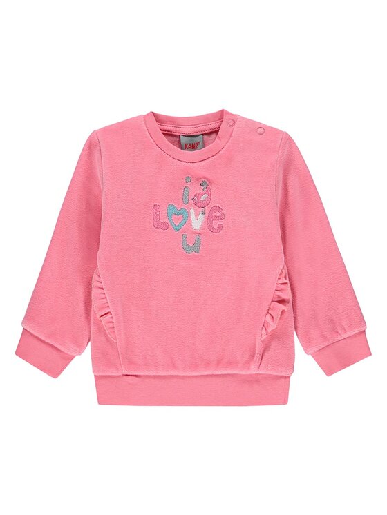 Kanz Kanz Bluza 2122283-2870 Różowy Basic Fit