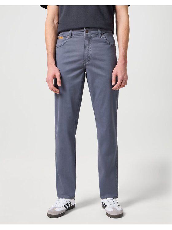 Wrangler Wrangler Spodnie materiałowe TEXAS Niebieski Regular Fit