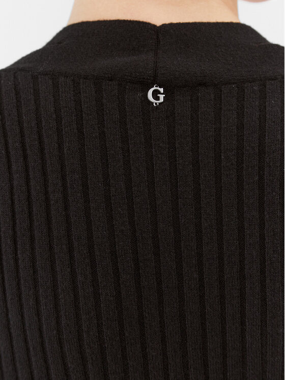 Guess Guess Pulover W3BR30 Z2V42 Negru Regular Fit