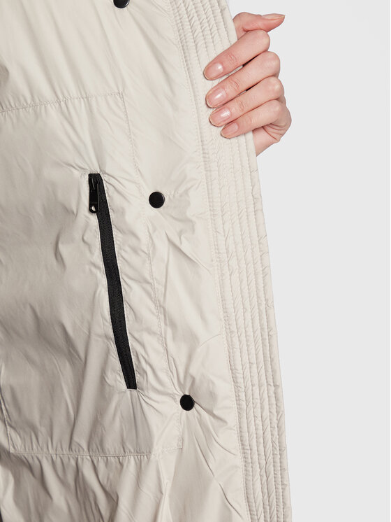 Ecoalf Ecoalf Žieminė striukė Siba GAJKSIBAL9870WW22 Écru Regular Fit