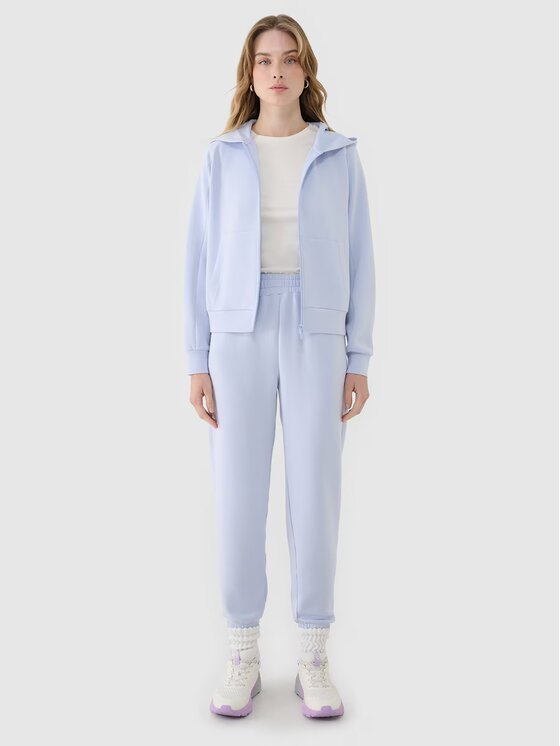 4F 4F Pantaloni da tuta 4FWSS25TTROF1010-34S Blu Regular Fit
