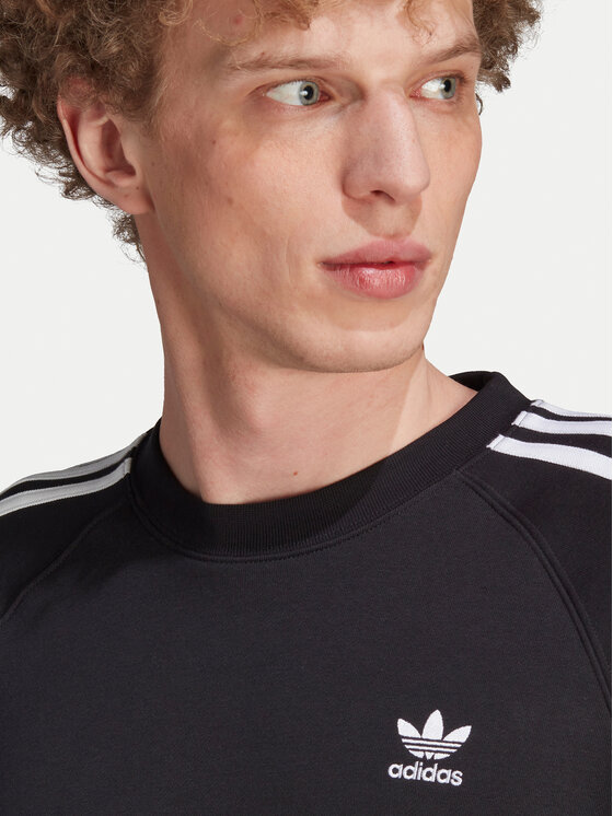 adidas adidas Mikina adicolor Classics 3-Stripes IM2087 Čierna Regular Fit