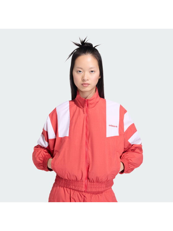 adidas adidas Sweatshirt Blocked Washed KD8788 Rot Oversize