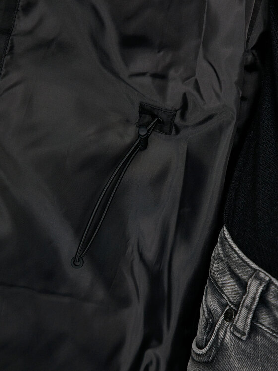 Lee Lee Pehelykabát 112355161 Fekete Relaxed Fit