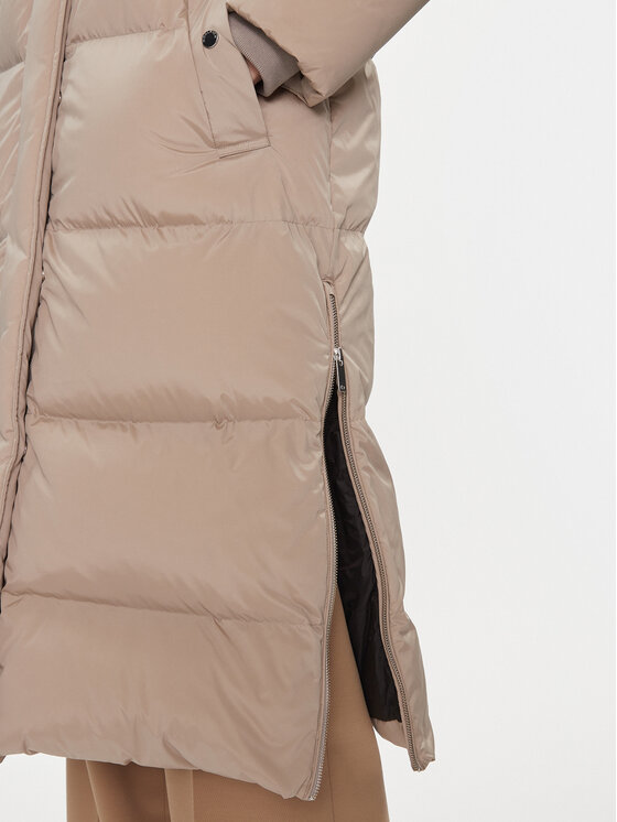 Woolrich Woolrich Kurtka puchowa Aurora CFWWOU0698FRUT1148 Beżowy Regular Fit