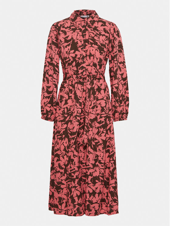 Fransa Fransa Hemdkleid 20612464 Rosa Regular Fit