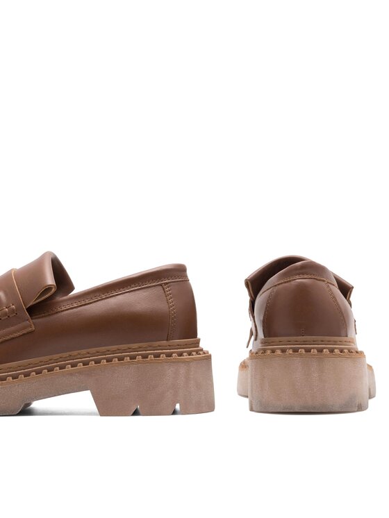 Badura Badura Loafersy SINES-23FW110-V Hnědá