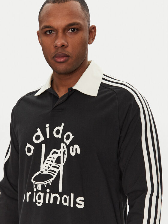 ★★Adairs★★ Rugby Polo Shirt Black JD1091 adidas Rugby Polo Shirt - Black | Free Shipping with adiClub