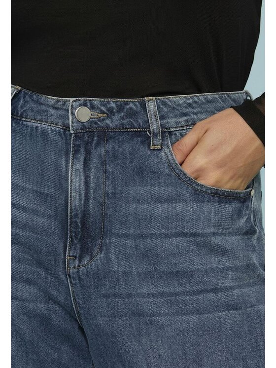 Fiorella Rubino Fiorella Rubino Jeans P432T005065N024 Blu Flared Fit