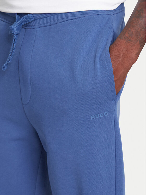 HUGO HUGO Spodnie dresowe Dayote232 50489617 Niebieski Regular Fit