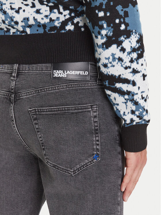 Karl Lagerfeld Jeans Karl Lagerfeld Jeans Jeans hlače A3M10036 Črna Slim Fit