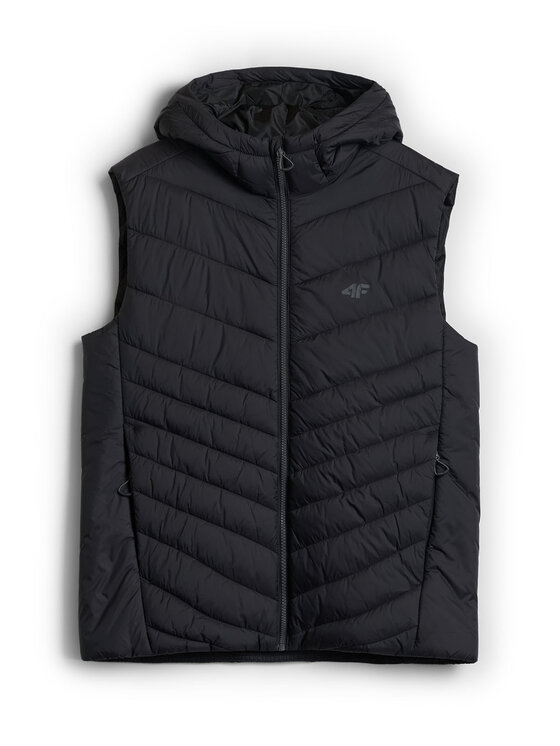 4F 4F Kamizelka BASIC+ Czarny Regular Fit