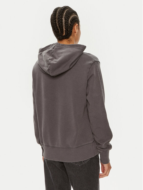 Calvin Klein Jeans Calvin Klein Jeans Pulóver Monologo J20J223534 Szürke Regular Fit