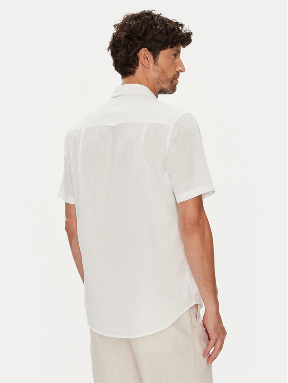 U.S. Polo Assn. U.S. Polo Assn. Πουκάμισο MUP3254 Λευκό Regular Fit