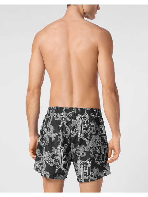 PHILIPP PLEIN PHILIPP PLEIN Plavky 25013 Černá
