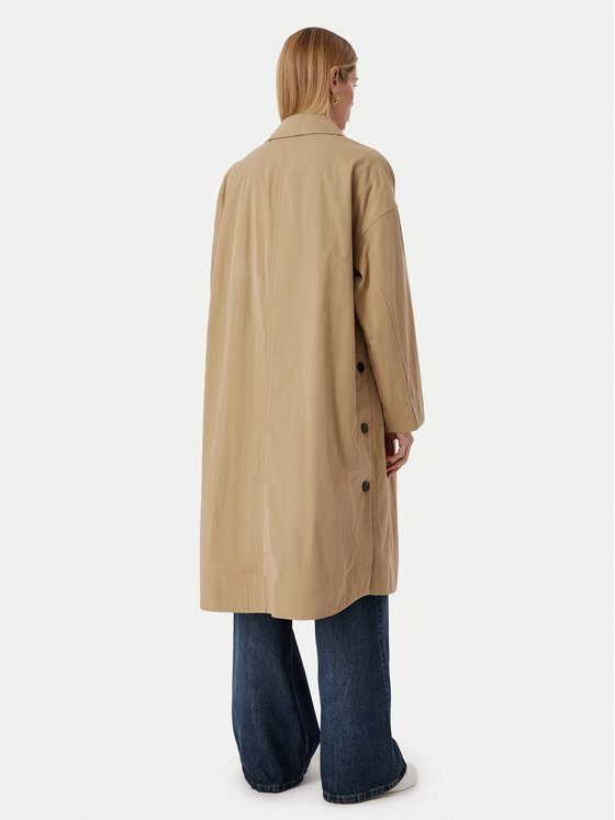 Tommy Hilfiger Tommy Hilfiger Trenčkot WW0WW49842 Temno bež Regular Fit