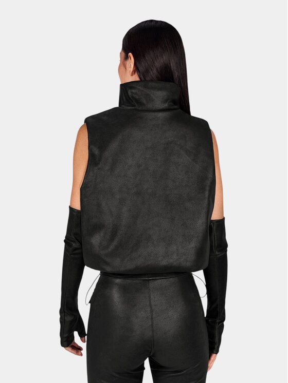 MADE BY SOCIETY MADE BY SOCIETY Kurtka anorak NOIR LINE - V27939 Czarny Basic Fit
