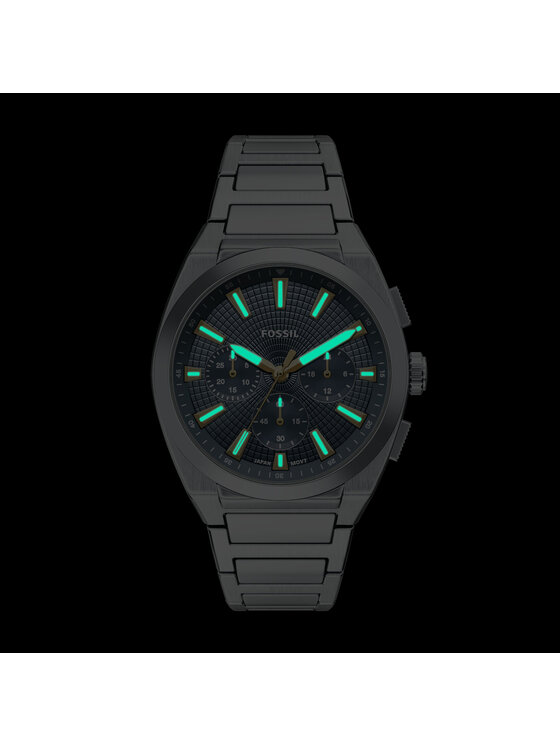 Fossil Fossil Laikrodis Everett FS6154 Sidabrinė