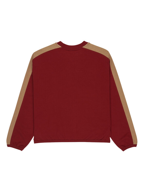 Quiksilver Quiksilver Μπλούζα Mercury Block EQWFT03202 Κόκκινο Boxy Fit