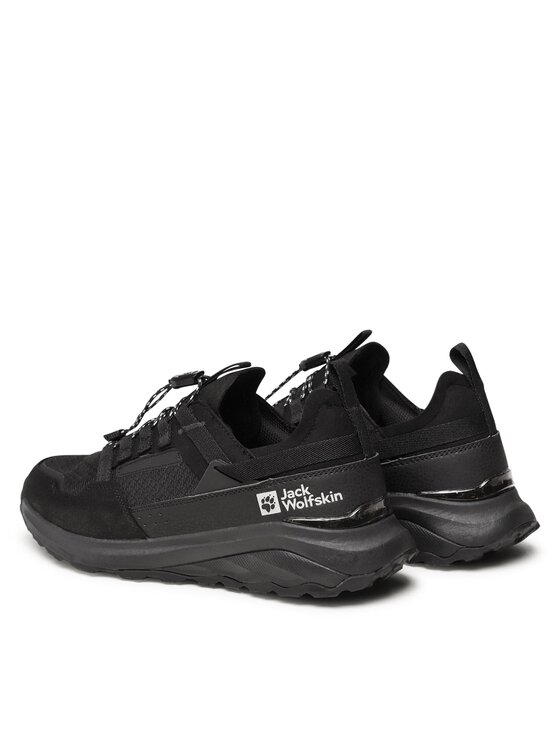 Jack Wolfskin Jack Wolfskin Sneakersy Dromoventure Athletic Low M 4057011 Czarny
