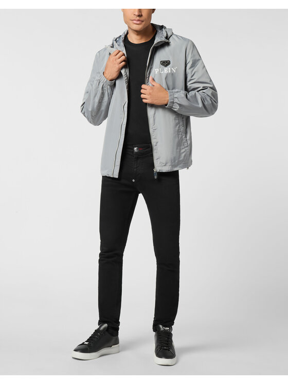 PHILIPP PLEIN PHILIPP PLEIN Wiatrówka 25613 Beżowy Regular Fit
