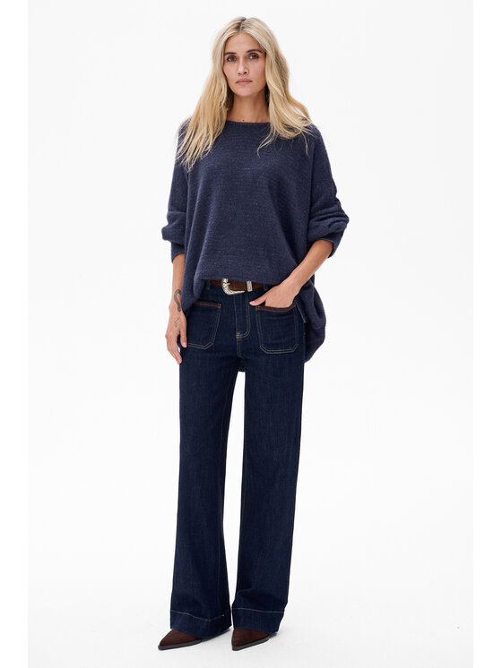 blue shadow blue shadow Tunika Dre Niebieski Regular Fit