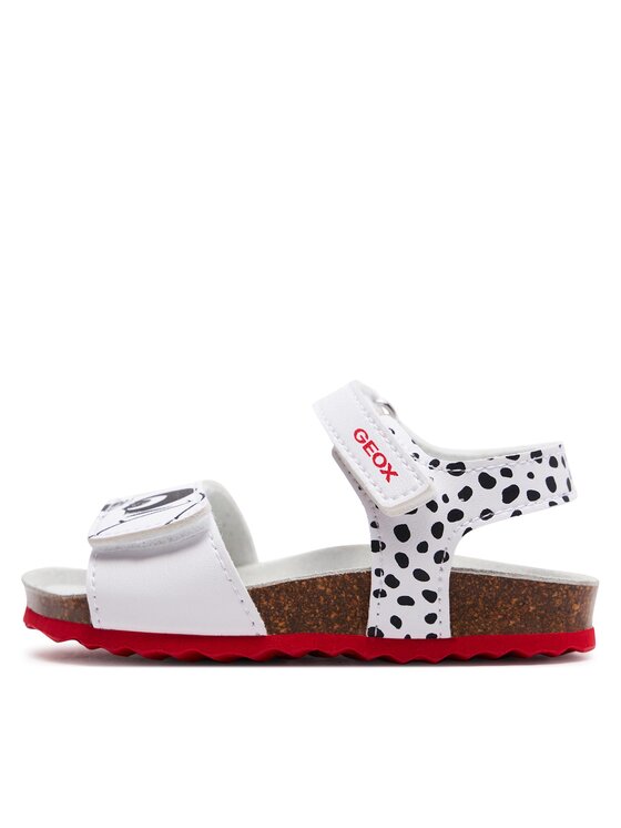 Geox Geox Sandały B Sandal Chalki Girl B452RB 0003W C0404 M Biały