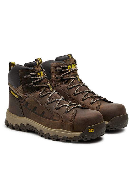 CATerpillar CATerpillar Pohodni čevlji Threshold Rebound Wp Nm Ct S7L Hro Fo Sr P726048 Rjava