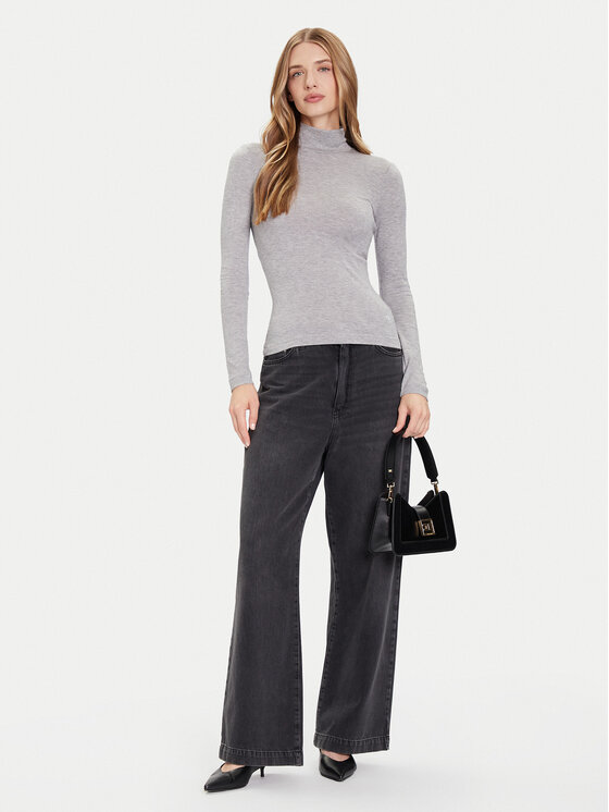 Guess Guess Поло W4BP14 KCGM2 Сив Slim Fit