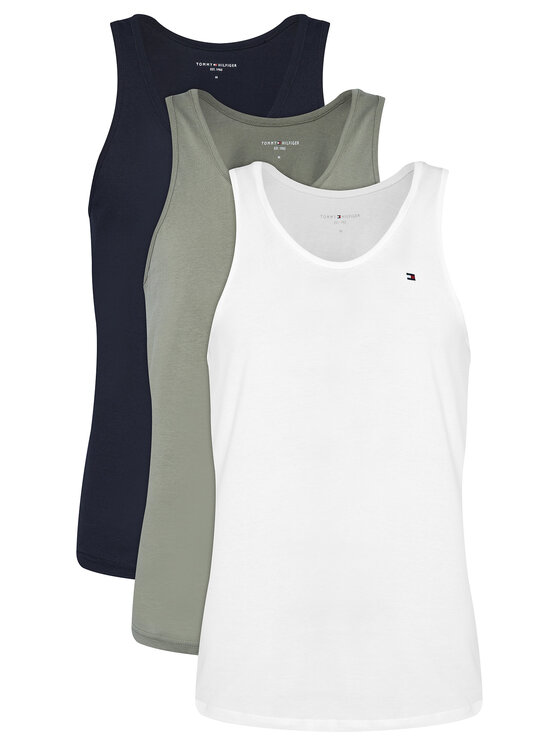 Tommy Hilfiger Tommy Hilfiger Tanktopu komplekts UM0UM03867 Daudzkrāsains Regular Fit