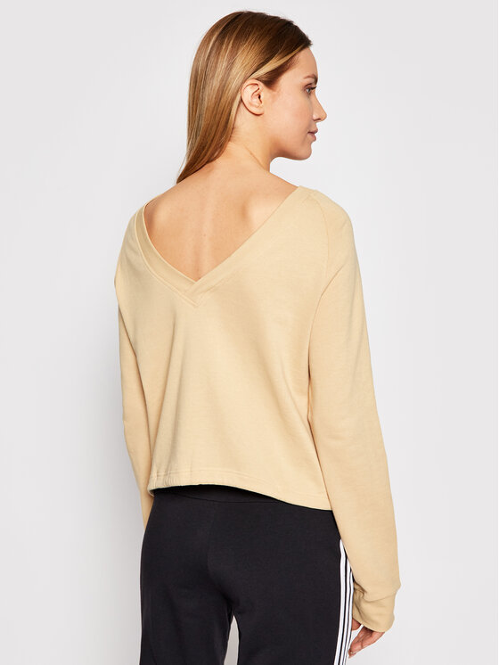 Felpa W Dnc Cro GL3972 Beige Regular Fit