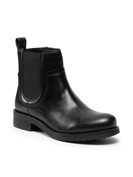 Geox Geox Botine D Rawelle A D166RA-000TU C9999 Negru