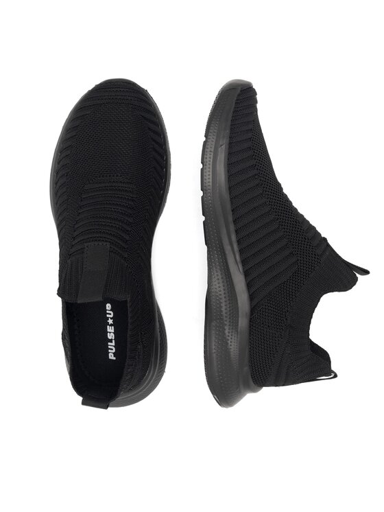 PULSE UP PULSE UP Sneakersy MP70-23356 Čierna