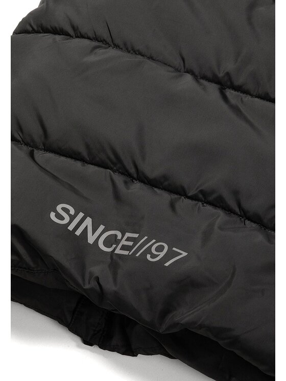 minoti minoti Kurtka zimowa 33COAT510 Czarny Longline Fit