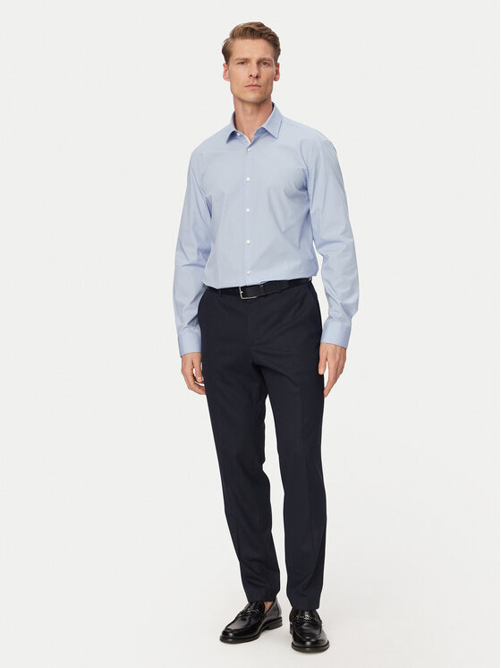 HUGO HUGO Ing Koey 50561154 Világoskék Slim Fit