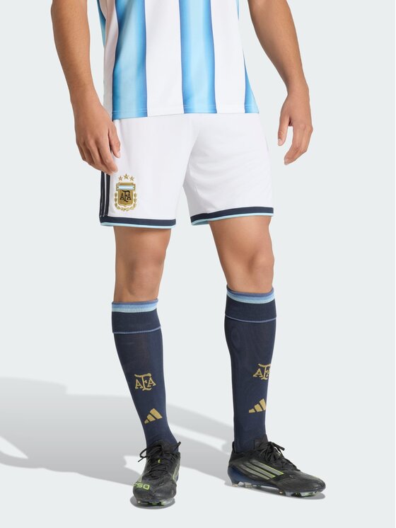 adidas adidas Szorty sportowe Argentyna 26 Home Biały Regular Fit