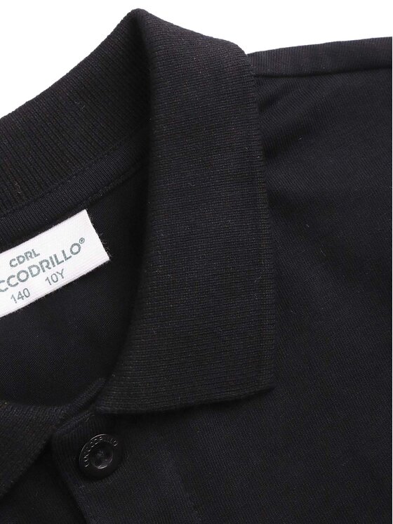 Coccodrillo Coccodrillo Polo WC5143601VBB Czarny Regular Fit
