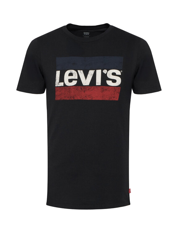 Levi's® Levi's® T-shirt Sportswear Graphic Tee 39636-0050 Crna Regular Fit