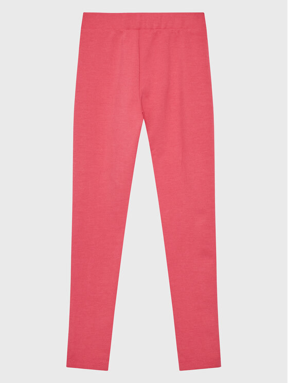Tommy Hilfiger Tommy Hilfiger Legginsy Graphic KG0KG07062 M Różowy Slim Fit