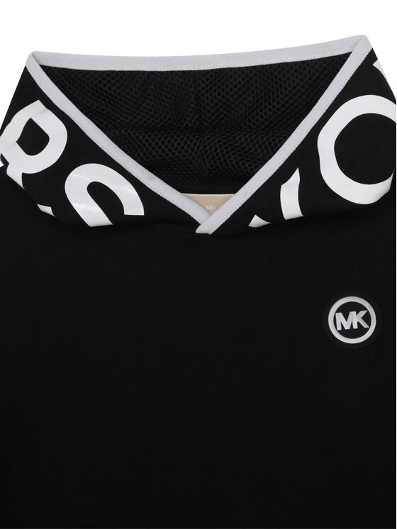 MICHAEL KORS KIDS MICHAEL KORS KIDS Bluza R15174 S Czarny Regular Fit