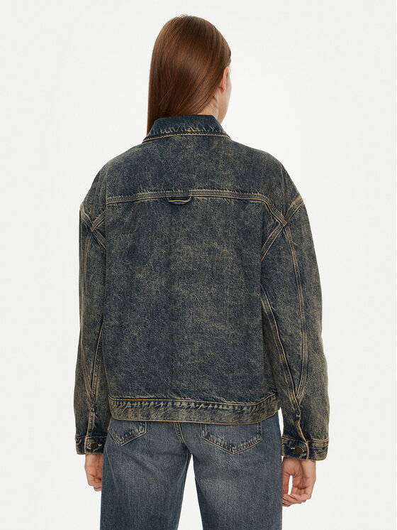 American Vintage American Vintage Τζιν μπουφάν Joybird JOY16FH24 Μπλε Oversize