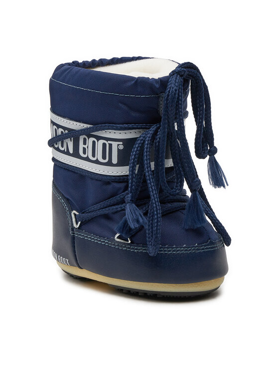 Moon Boot Moon Boot Śniegowce Mini Nylon 14004300002 Granatowy