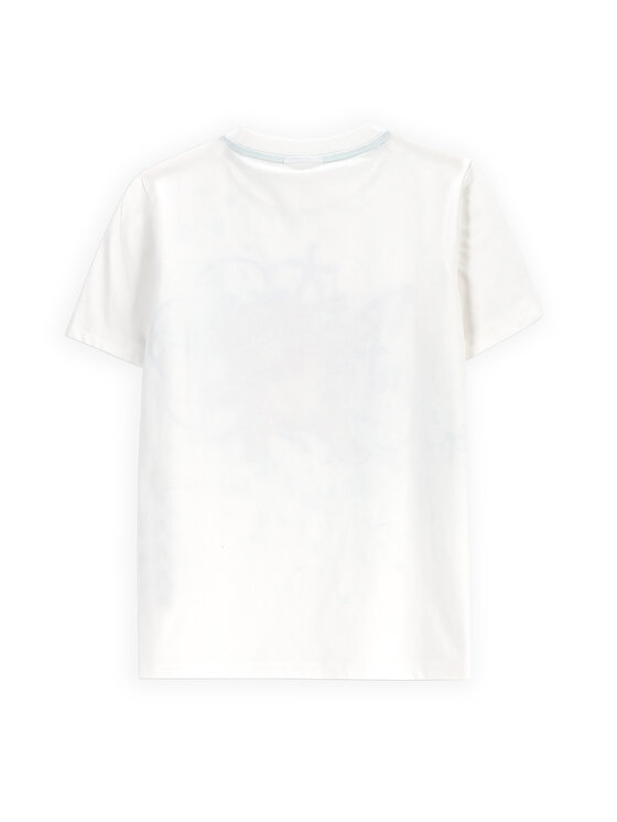 Coccodrillo Coccodrillo Majica WC5143203VBB Bela Regular Fit