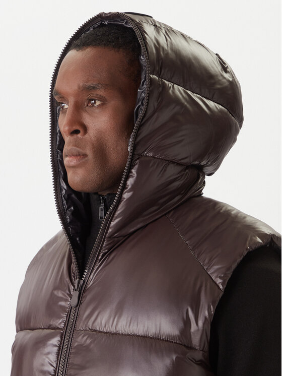 Save The Duck Save The Duck Жилет D80296M LOVE21 Коричневий Regular Fit