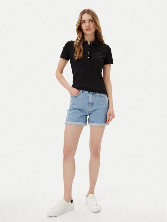 Lacoste Lacoste Polo PF5462 Crna Slim Fit