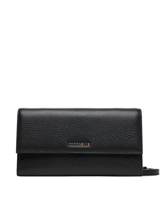 Coccinelle Coccinelle Handtasche Mw5 Metallic Soft E2 MW5 18 27 01 Schwarz