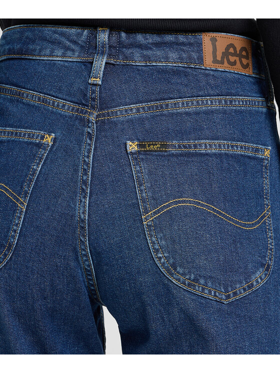 Lee Lee Jeansy 112370933 Niebieski Slim Fit