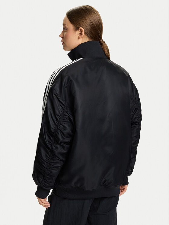 adidas adidas Bunda bomber Firebird JX2991 Černá Oversize