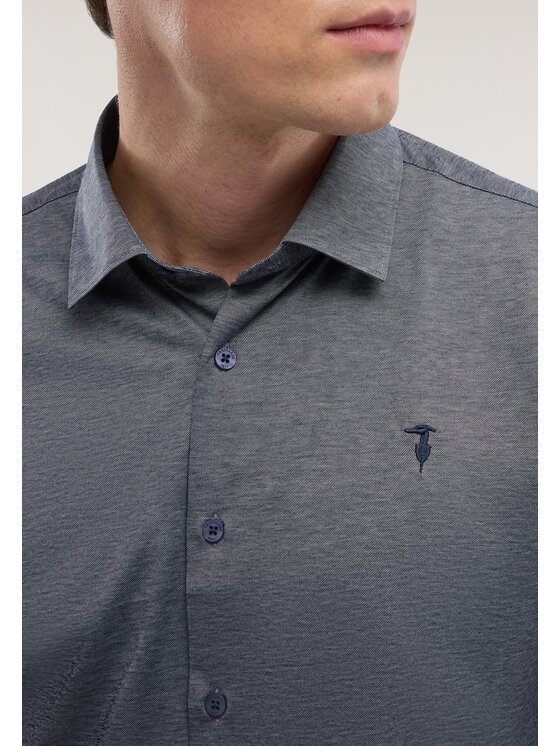 Trussardi Trussardi Camicia 58008000021N034 Blu Regular Fit