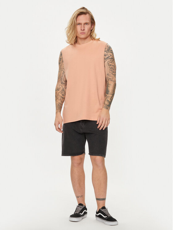 Only & Sons Only & Sons Tank top Fred 22025300 Κοραλλί Relaxed Fit